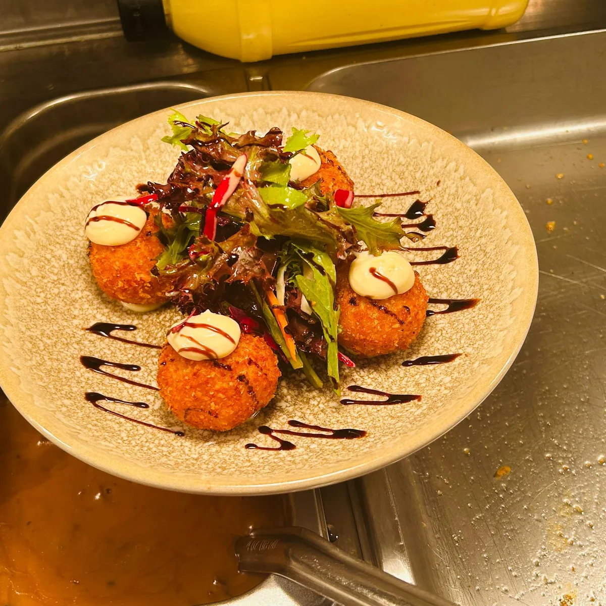 Golden croquettes