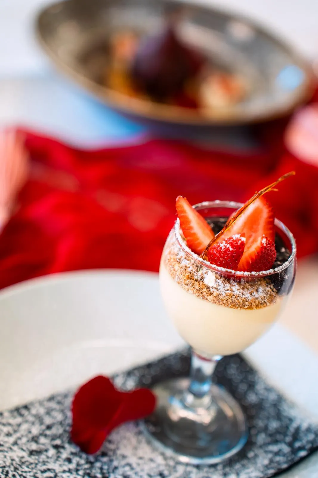 Vanilla panna cotta