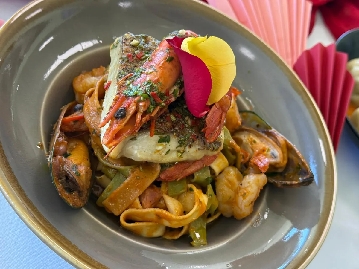 Chef’s seafood plate