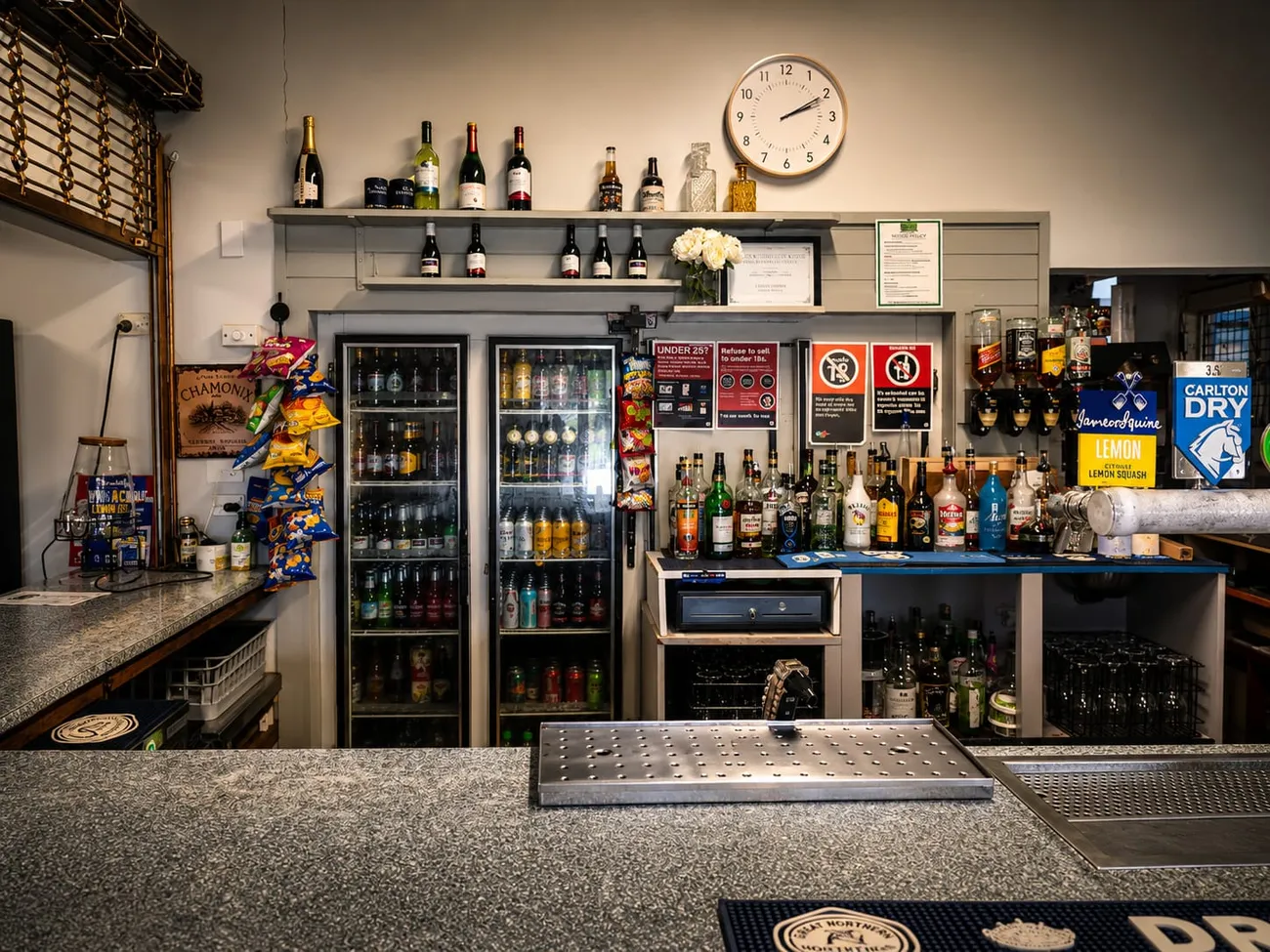 Inside Eugowra Bowling and Recreation Club, home of Flagstick Bistro Eugowra